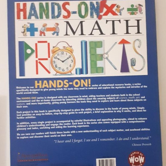 📚SET OF TWO BOOKS📚 "Hands On Science Experiments" And "Hands On Math Projects" - Picture 5 of 7